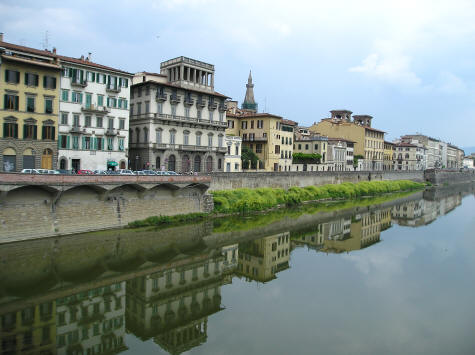 Arno River in Florence Italy