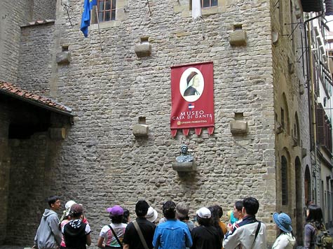 Dante's House in Florence Italy