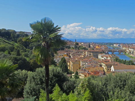 Oltrarno District of Florence Italy (Firenza Italia)